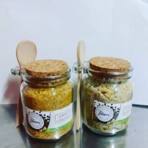 sales parrilleras con cúrcuma